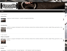 Tablet Screenshot of crossfitsaigon.com